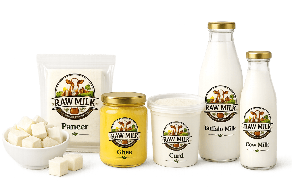 Raw Milk dairy products group